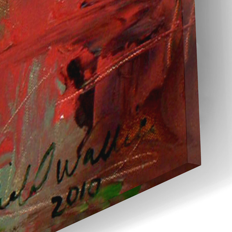 «Bull Rider» par Richard Wallich, H 16 po x l 12 po x P 0,13 po
