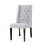 Chaise de salle à manger rembourrée Toshia-100537566