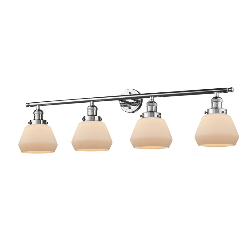 Reyhani 4 - Light Dimmable Vanity Light, Polished Chrome, Smoke