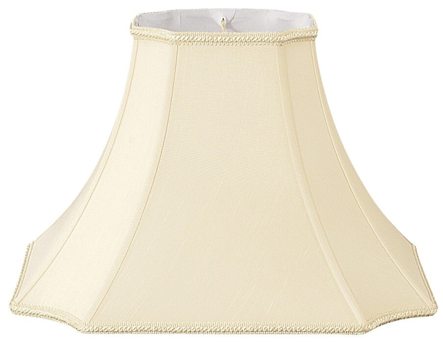 Alcott Hill® 20'' W Silk Bell Lamp Shade | Wayfair