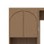 Lit escamotable à rangement multiple avec armoire latérale réversible de gauche à droite, lumières DEL et tiroirs-248681410