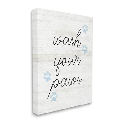 «Wash Your Paws Pet Shapes» par Lil 'Rue