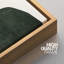 Reproduction encadrée d'art moderne Mid Century