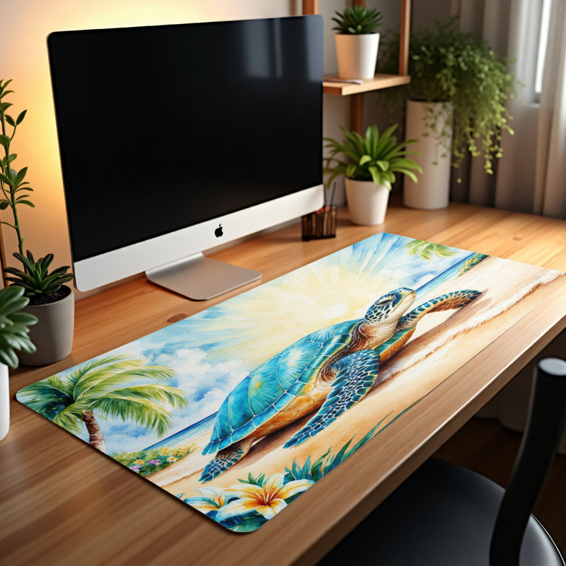 Polyester Desk Pad, 31.5x15.5
