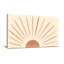 Motif Sunburst tendance avec des tons chauds et des lignes rayonnantes-2088811572