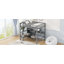 Lit mezzanine double avec tablettes multifonctionnelles et bureau sous le lit-687699980