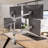 Mount-It! Full Motion Quad Monitor Desk Mount for monitors up to 32", Silver