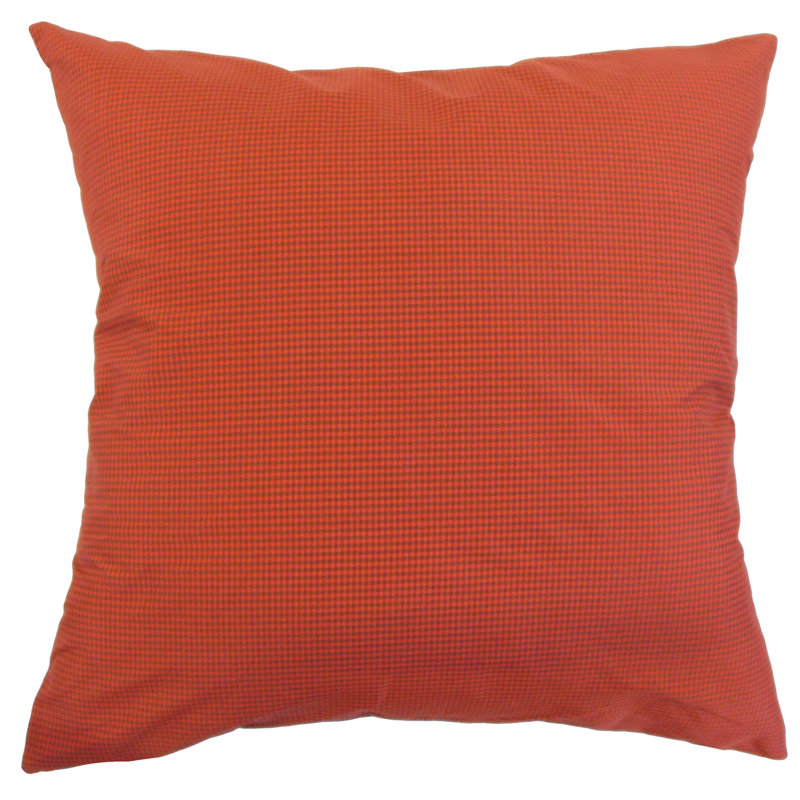 Plaid Reversible Throw Pillow, 20" H x 20" W