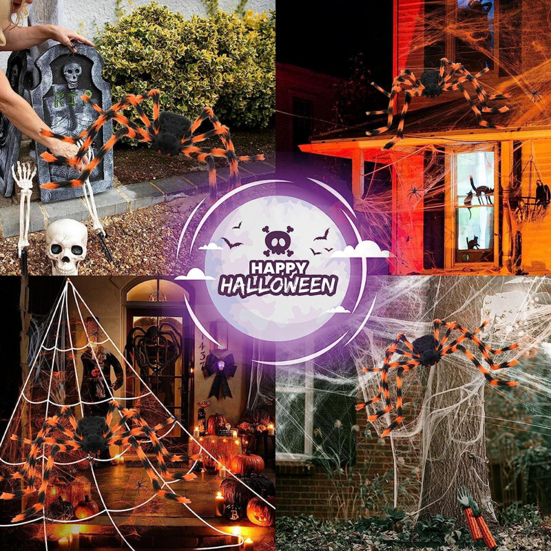 Halloween Spider Decorative Accent