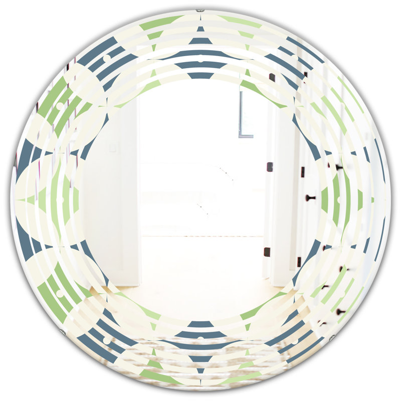 Miroir mural Wave, H 31,5 po x l po