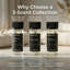  Huile pour diffuseur My Way Hotel | Parfums d'aromathérapie inspirés des hôtels 5 étoiles | Coffret cadeau Luxurious Scents - 3 X 50 ml - The 1 Hotel Miami Beach, W Magic - Cadeau de l'Action de grâce