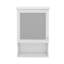 Armoire de rangement de salle de bain murale 20 "avec miroir, rangement mural-182135988
