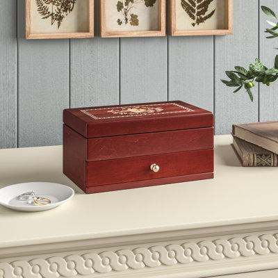 Boîte à bijoux en bois
