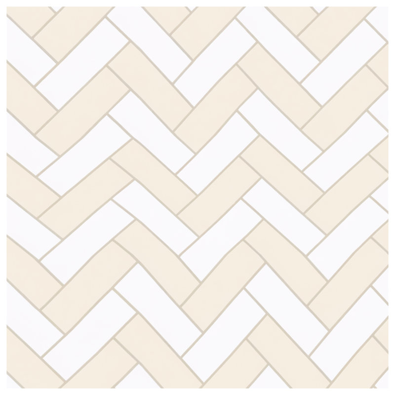 Tapis de bain à motif de chevrons, 34in W x 21in L