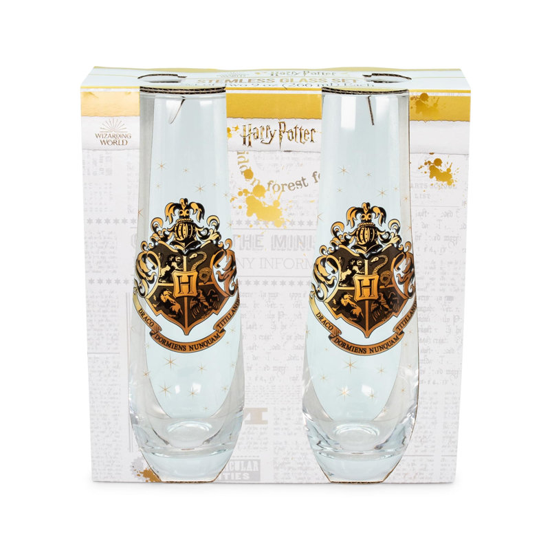 Ensemble 2 pièces de 9 oz. Ensemble cannelé en verre