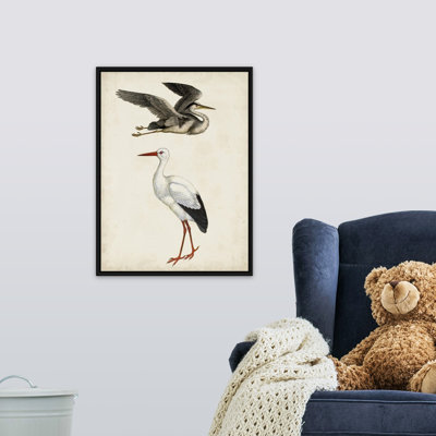 Art sur toile Egret and Heron Kids