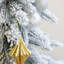 Arbre de Noël artificiel enneigé avec branches articulées