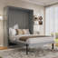 Grand lit escamotable rotatif avec supports de rangement cachés, lit mural multifonctionnel peu encombrant pour le bureau à domicile et les petites pièces-1002593621