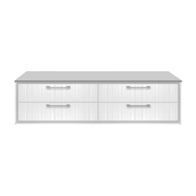 Gemelli 48 W x 12 H x 22 D Wall Mounted Bathroom Cabinet