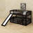 Twin Over Twin Bunk Bed With Fence-1243851746