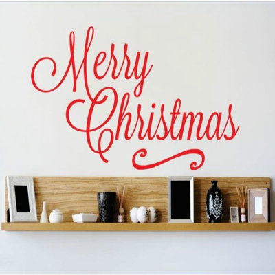 Décalcomanie murale joyeux de noël