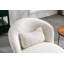 Chaise d'appoint rembourrée avec pieds en métal-2068860286