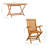 Oval Teak Dining Set-859324353