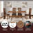 Philipson Wood And Metal 6-Pc Dining Set