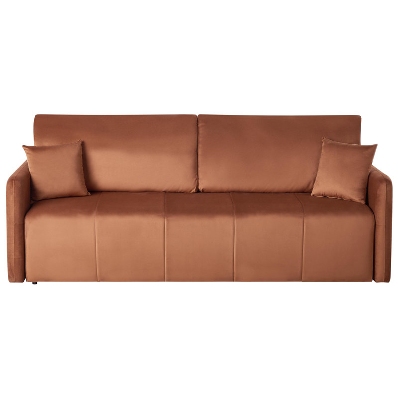 3 Seater Sofa Bed, Brown