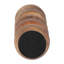 Bois, porte-votive nervuré, naturel, cylindre-417410210-403676313