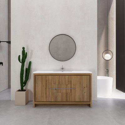 60" Single Sink Bathroom Vanity Set