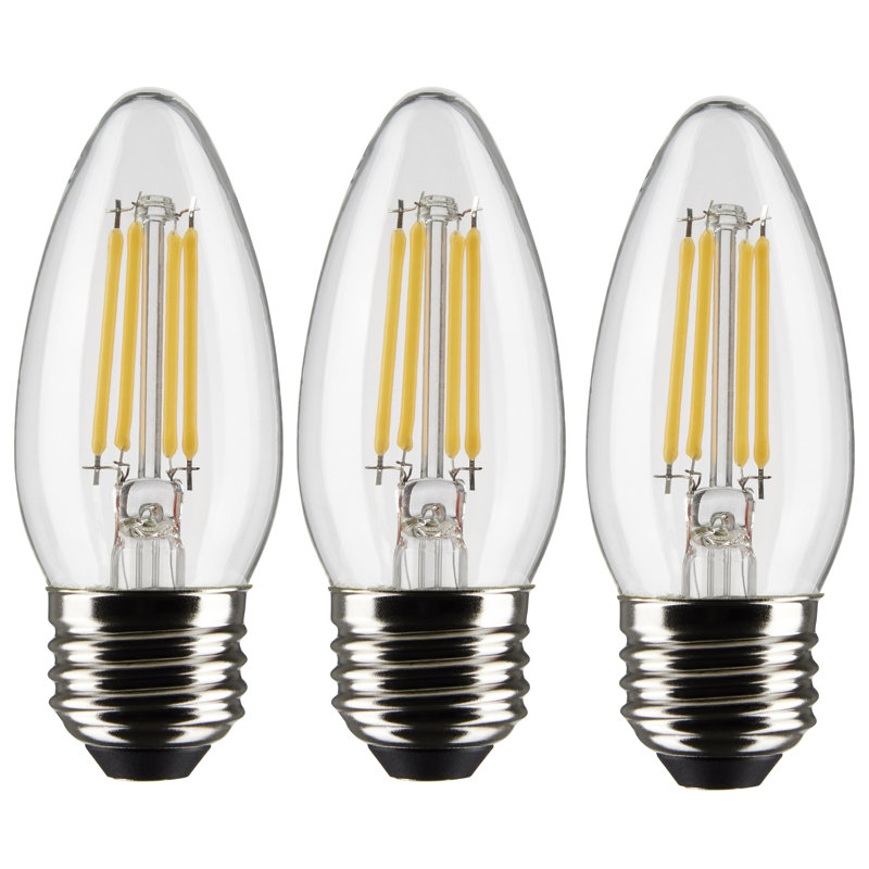 4 Watt Clear LED Bulb, 3000