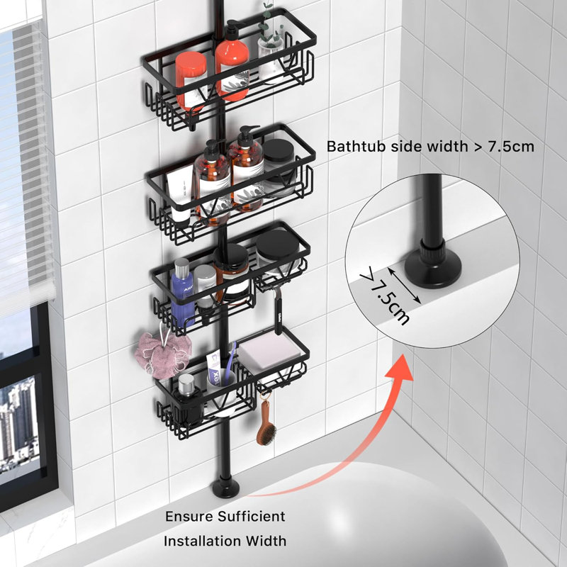 Metal Bathroom Shelves