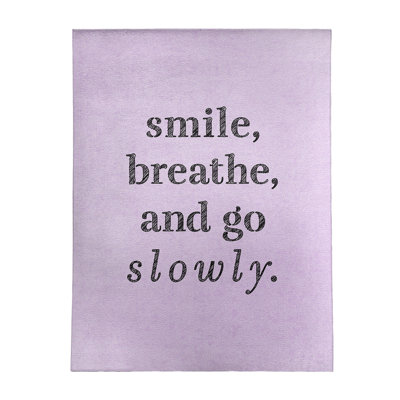 Quotes Chenille Indoor Rug