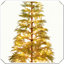 Arbre de Noël artificiel avec lumières DEL et support en métal