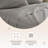 Whisper Organic Certified Organic Twin Flat Sheet Only - 100% Organic Cotton Sheets With Luxurious Soft And Breathable 300 Thread Count Sateen Weave Finish - Gots & Fairtrade Certified (Twin, Dark Grey)-117442421-117442424