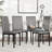 Mizell 18'' H Faux Leather Upholstered Metal Side Chair-1205207738