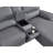 Carrabelle Leather Power Recliner Console,USB Port-121904175-121904170