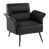 Black Faux Leather selected