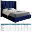 Anasztazia Upholstered Bed-595861798-595861799