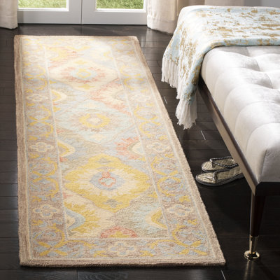 Guzi Hand Hooked Wool Oriental Rug
