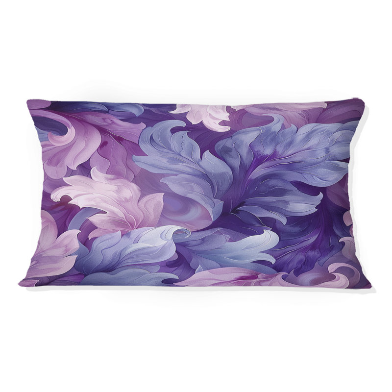 Coussin lavande fluide Dreams I - Modern