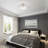 Mance Fabric Semi Flush Mount-552080578-552080581