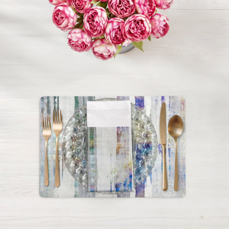 Birch Cotton Blend Square Napkins, Coast