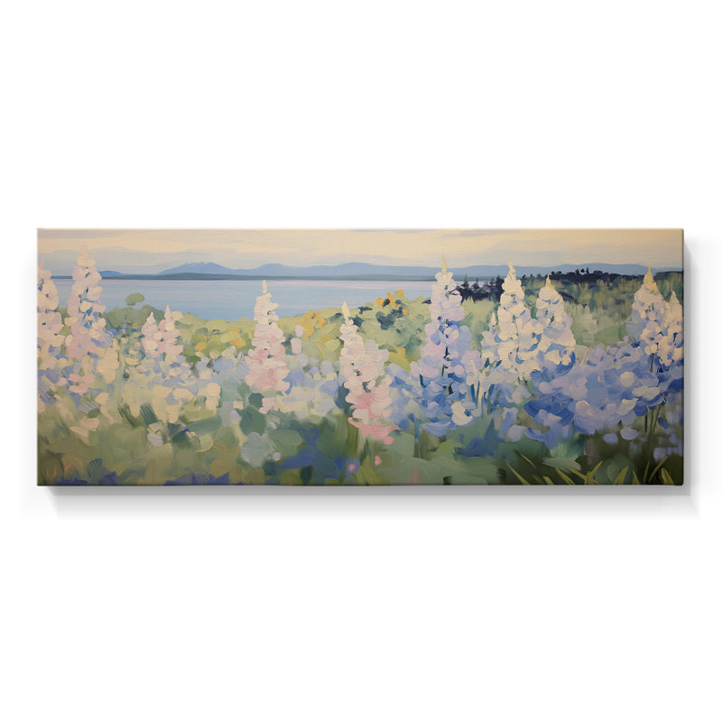 Série botanique-CX III - Toile tendue avec châssis - Prêt à être accroché, H 12 po x l 30 po