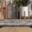 Markwart Vine and Border Textured Weave Black/Gray Indoor/Outdoor Rug-107168976