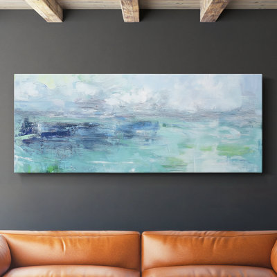 Abstract Seris 6 #XCII-Wide Gallery Wrapped Canvas