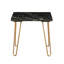 Table de bout en marbre noir Modern Elegance-657610155-657610156