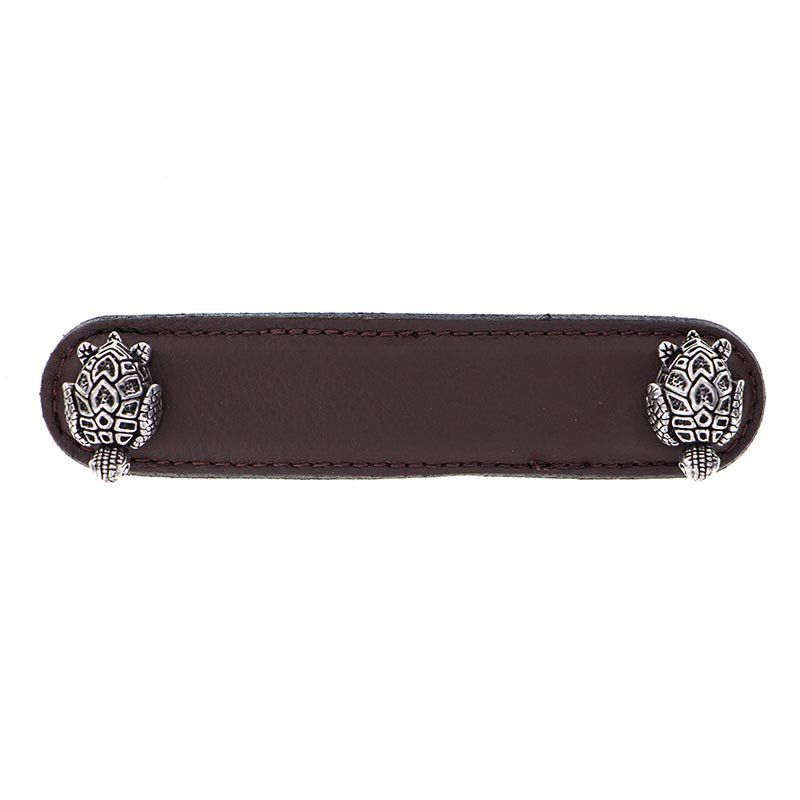 Pollino 4" Center to Center Bar Pull, Vintage Pewter, 4''