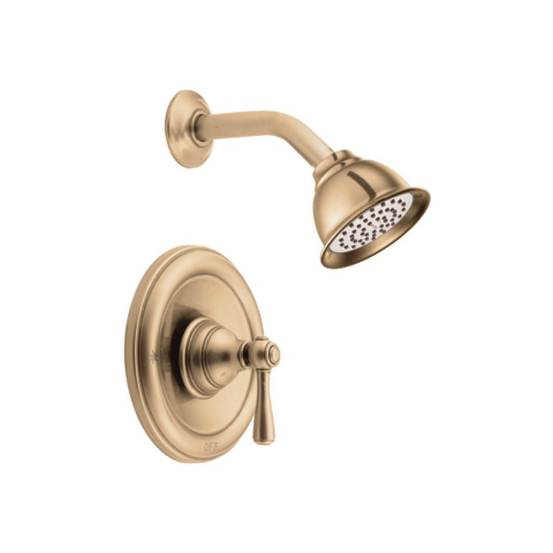 Kingsley Temperature Control Shower Faucet, Antique Nickel
